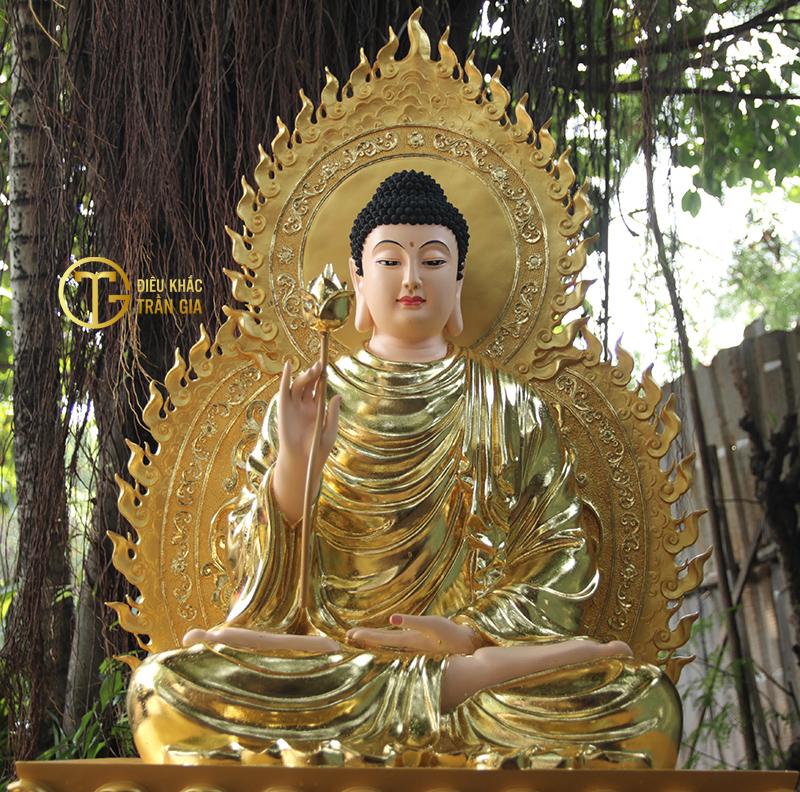 TƯỢNG PHẬT THÍCH CA MÂU NI 120CM