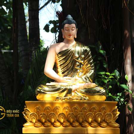 TƯỢNG PHẬT THÍCH CA CAO 75CM