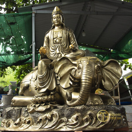TƯỢNG PHẬT PHỔ HIỀN BỒ TÁT CAO 180CM.