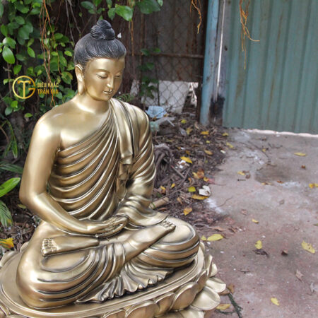 TƯỢNG ĐỨC PHẬT BỔN SƯ THÍCH CA MÂU NI CAO 95CM