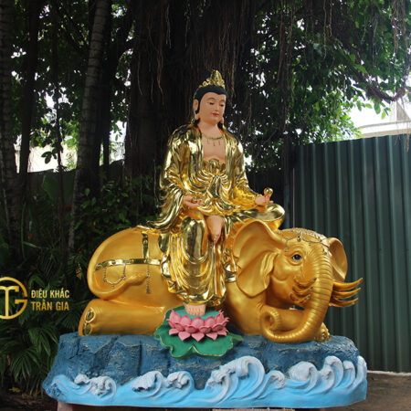 TƯỢNG PHẬT BỒ TÁT PHỔ HIỀN CAO 180CM