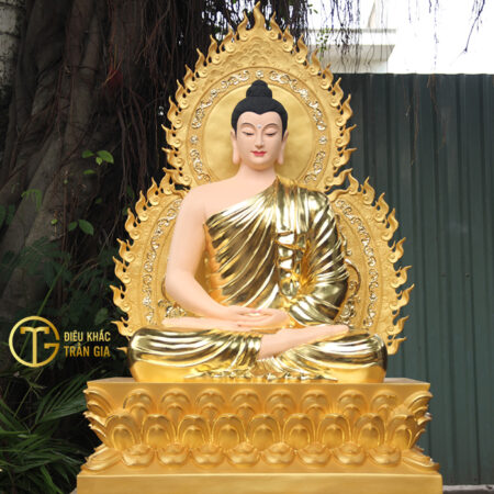 TƯỢNG PHẬT BỔN SƯ THÍCH CA CAO 120CM