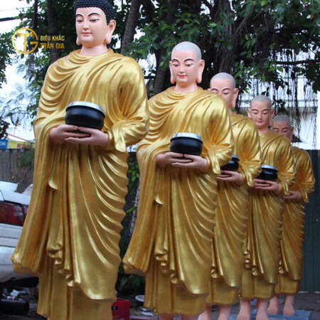 TƯỢNG PHẬT KHẤT THỰC CAO 215CM