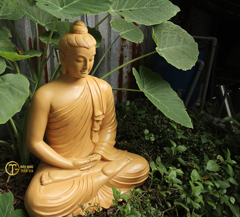 TƯỢNG PHẬT THÍCH CA CAO 75CM