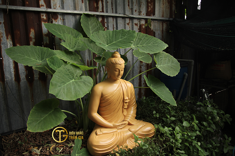 TƯỢNG PHẬT THÍCH CA CAO 75CM
