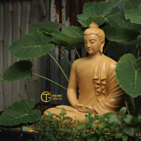 TƯỢNG PHẬT THÍCH CA CAO 75CM