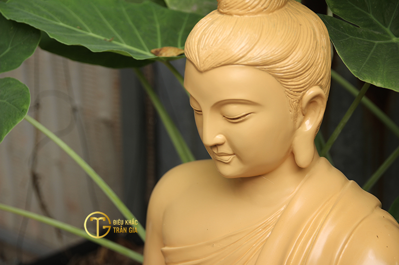 TƯỢNG PHẬT THÍCH CA CAO 75CM