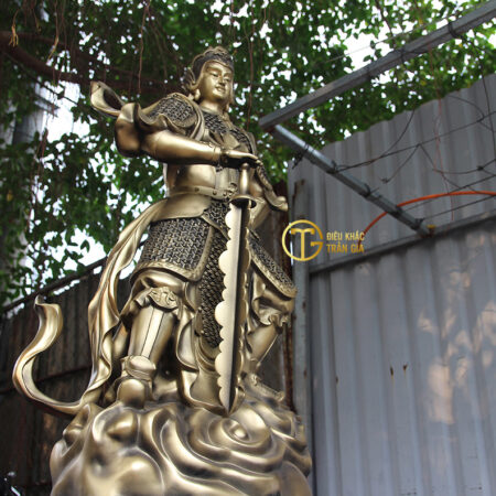 TƯỢNG VI ĐÀ THIÊN TƯỚNG 110CM