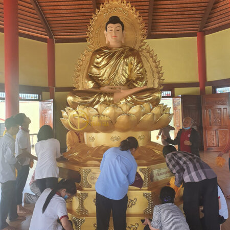 Tượng Đức Phật Thích Ca cao 425cm