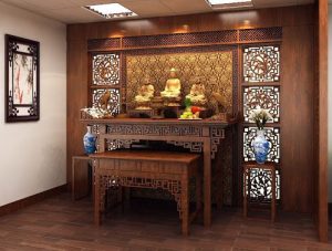 Cách lập bàn thờ Phật tại gia đẹp