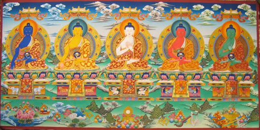 Ngũ Phương Ngũ Trí Như Lai Phật