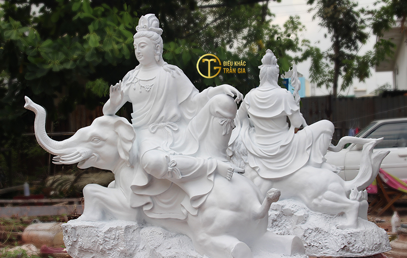 bồ tát văn thù và phổ hiền