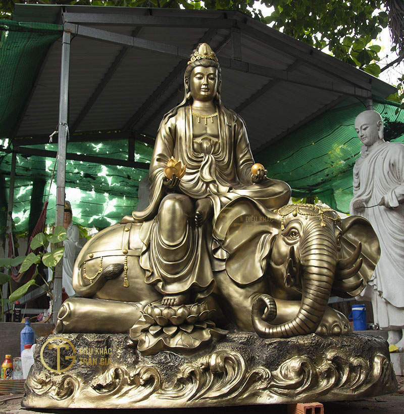 bồ tát văn thù và phổ hiền