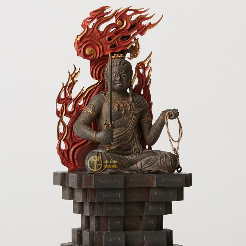 Thờ Tượng Ngũ Đại Minh Vương trong nhà