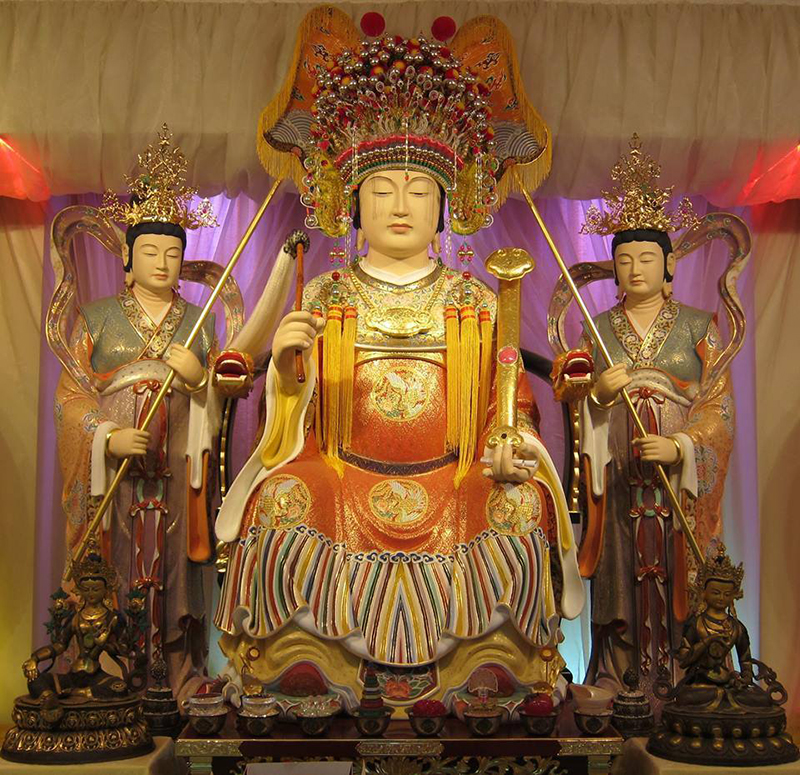 Mẹ Cửu Thiên Huyền Nữ độ mạng