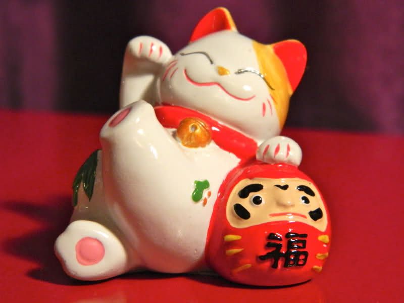 Mèo Thần Tài may mắn Nhật Bản