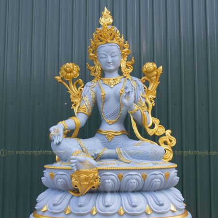 Hinh Anh Tuong Phat Mau Tara Xanh Dep Nhat (9)