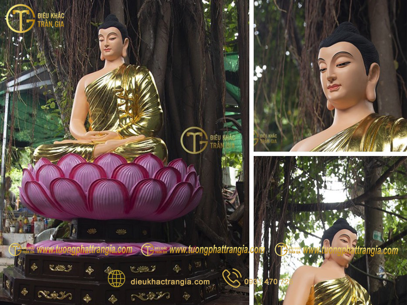 tượng phật bổn sư composite