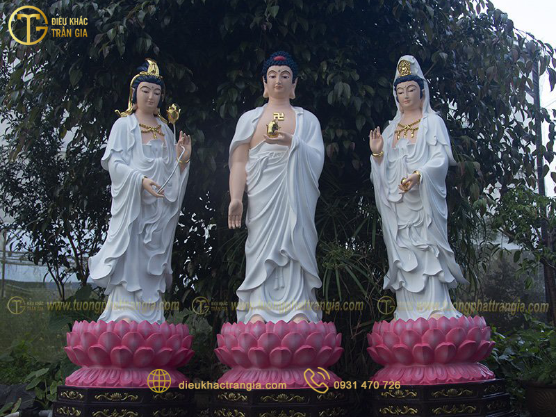 tượng tam thánh composite