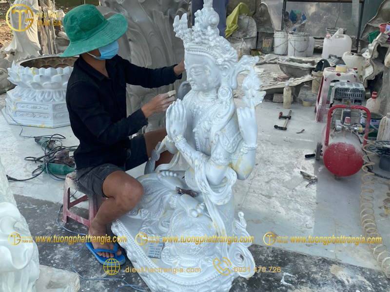 Cách đắp tượng phật bằng xi măng