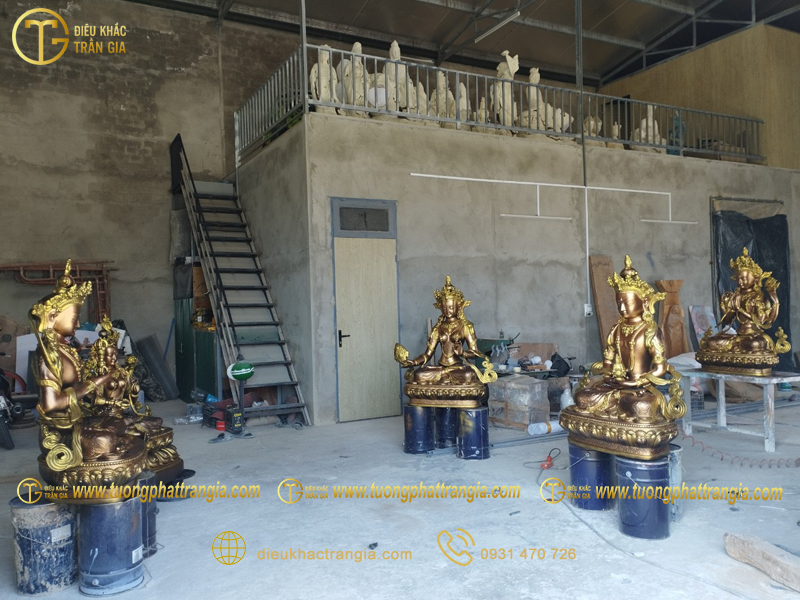 tượng phật xi măng nhỏ