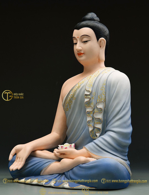 Tượng Phật Thích Ca bằng bột đá đẹp, giá tốt