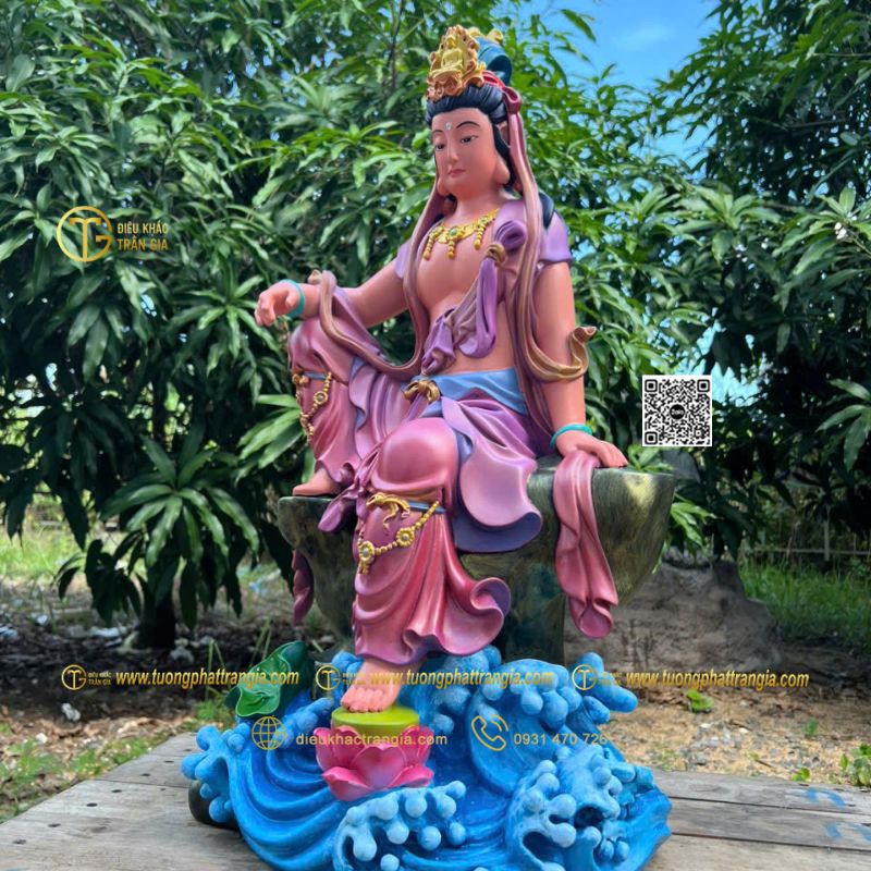 Tượng Quan Âm Tự Tại Đẹp