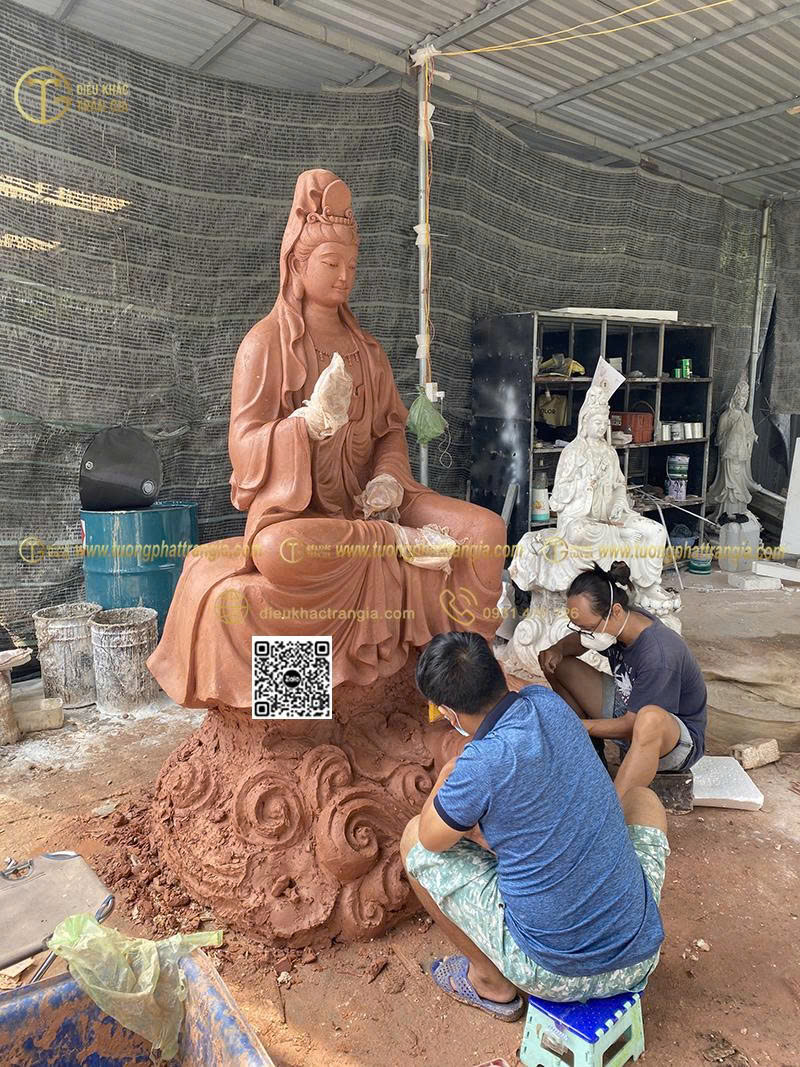Tượng Quan Âm Tự Tại Đẹp
