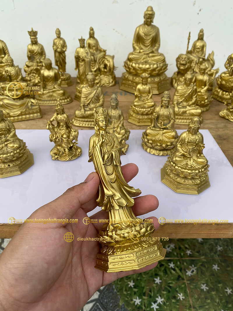 Tượng Quan Âm Bồ Tát nhỏ đẹp