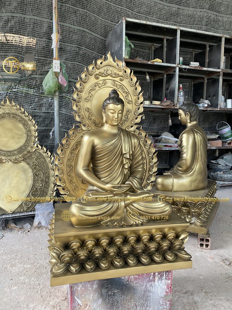 Tượng Phật Thích Ca Mâu Ni bằng đồng