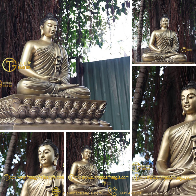 tượng phật bằng đồng đen