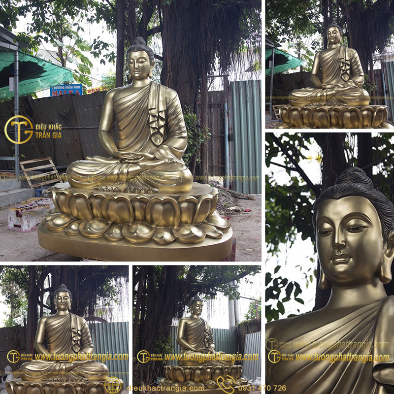 tượng phật đại nhật như lai bằng đồng
