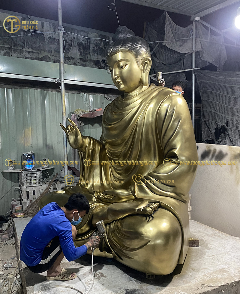 giá tượng phật thích ca composite
