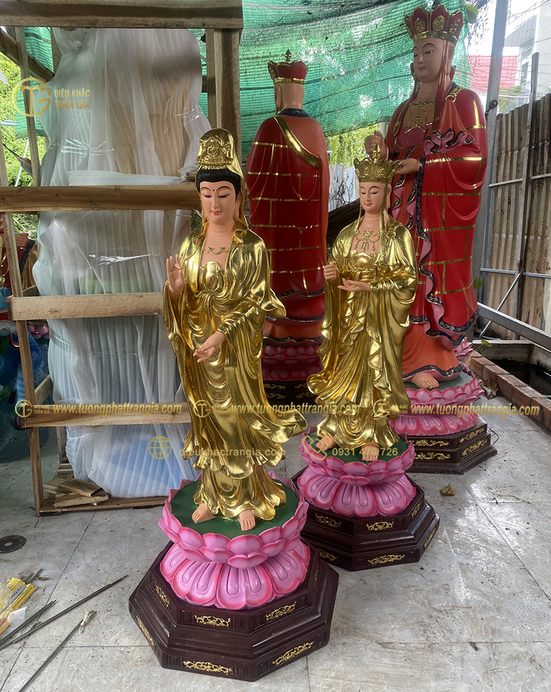 tượng địa tạng bằng composite