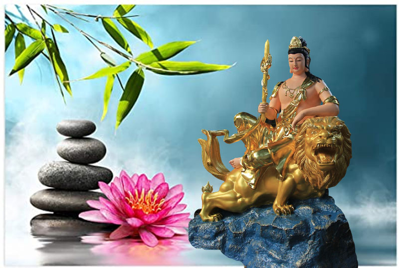 niệm đại trí văn thù sư lợi bồ tát