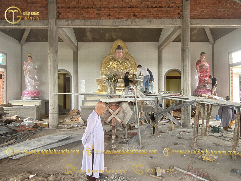 tượng phật xi măng giá bao nhiêu