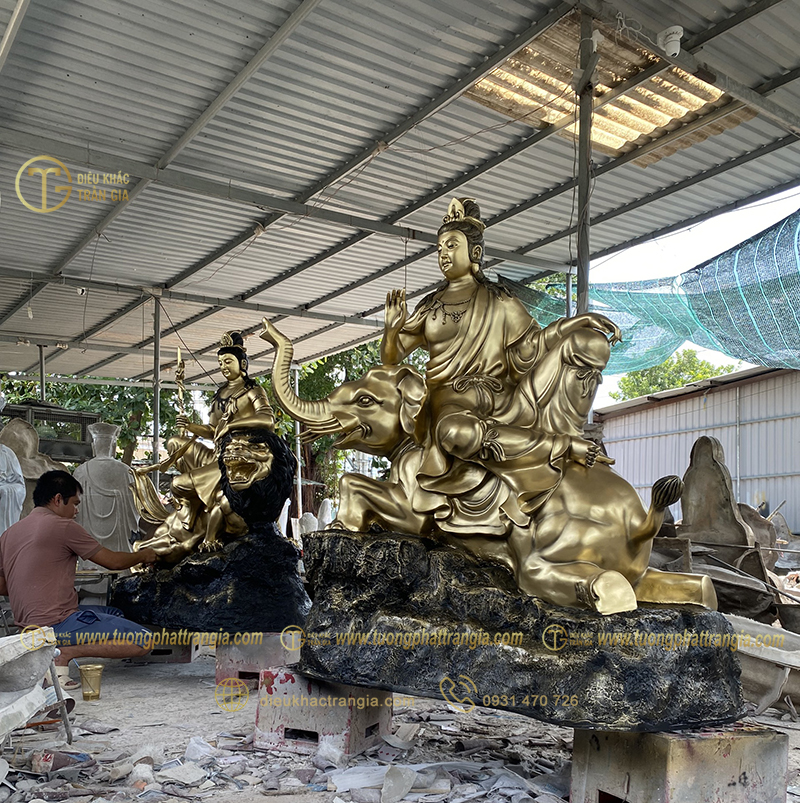 giá bán tượng phật bằng đồng