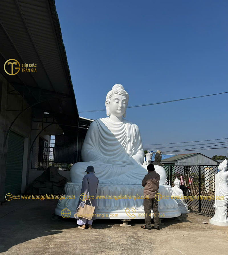 Tượng Phật xi măng có bền không?