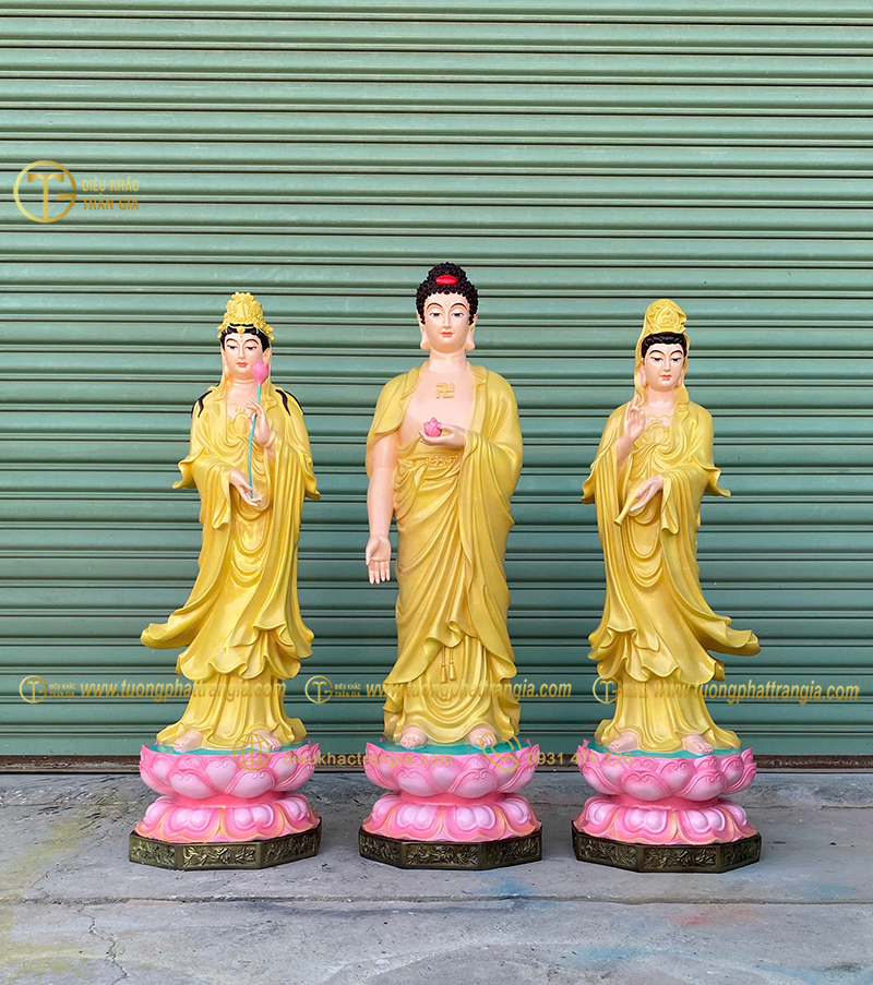 Đánh giá độ bền của tượng Tam Thánh Phật composite