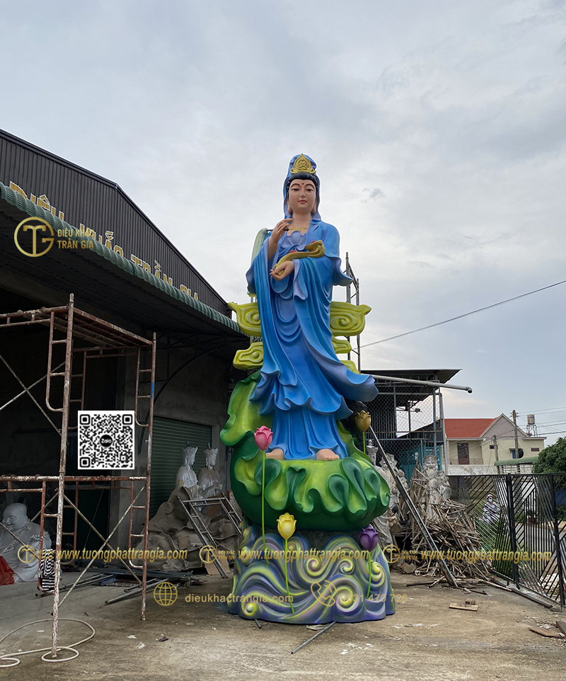 tượng Tây Phương Tam Thánh bột đá giá bao nhiêu