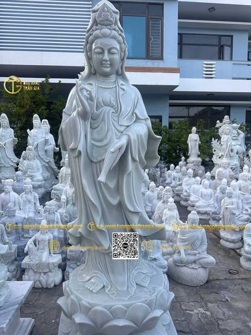 mua tượng Tây Phương Tam Thánh bằng đá ở đâu
