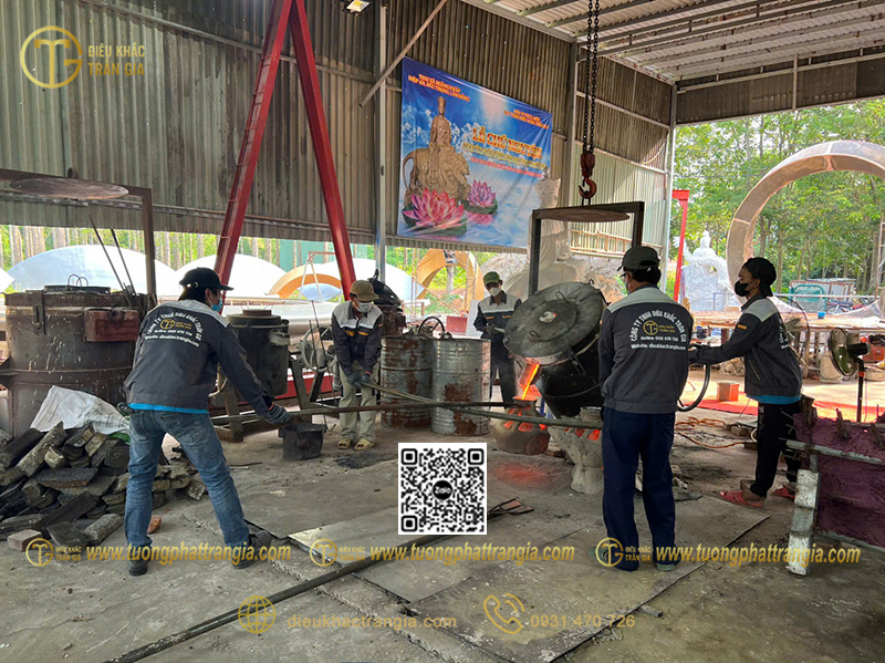tượng Tam Thánh Phật đồng có bền không