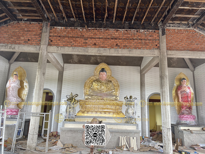 mua tượng Tây Phương Tam Thánh nhựa composite ở đâu