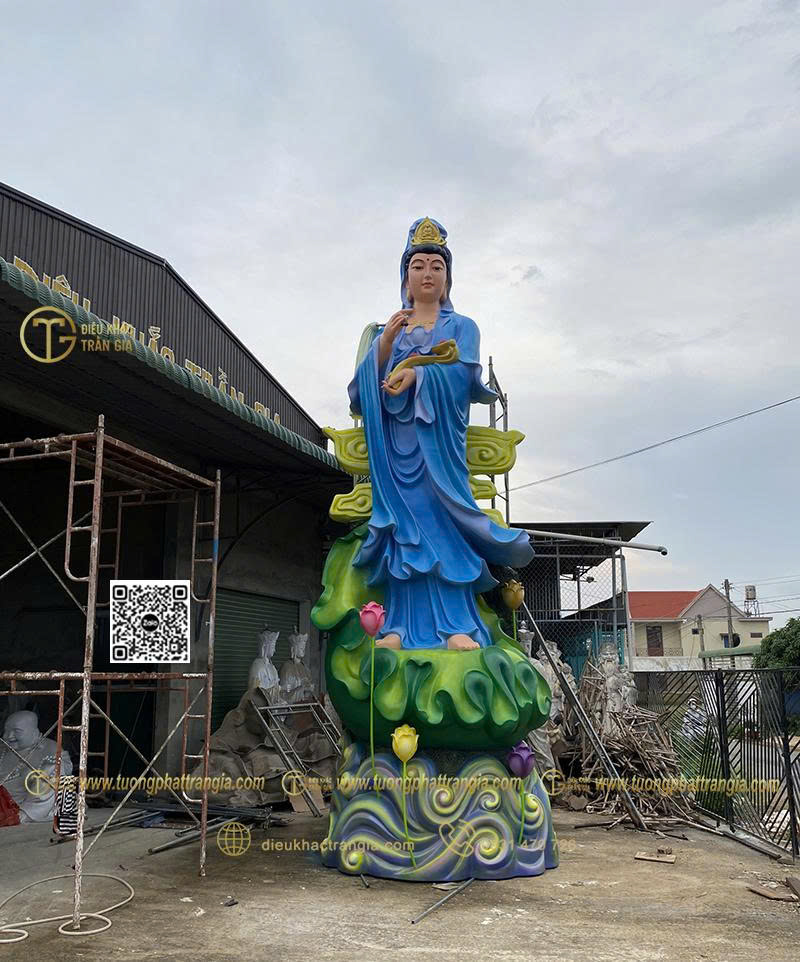 Tượng Tây Phương Tam Thánh Composite