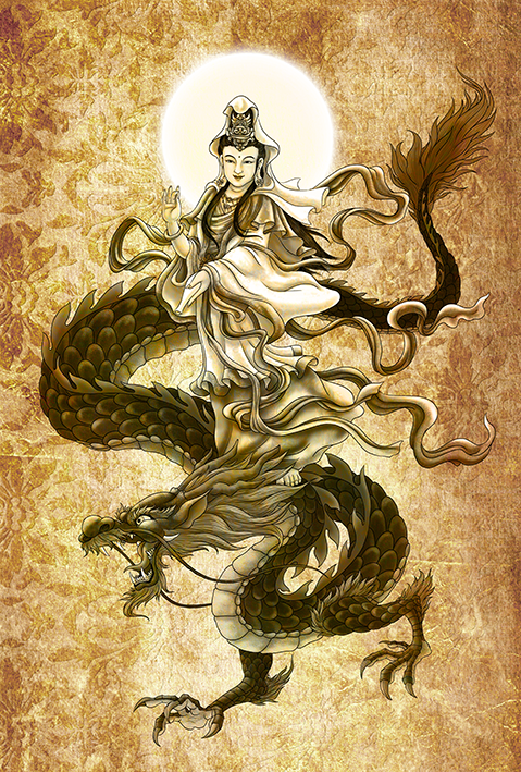 Sự Tích Quan Âm Cưỡi Rồng