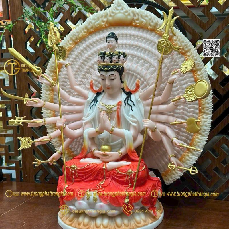 Tượng Phật Bà Quan Âm Nghìn Mắt Nghìn Tay