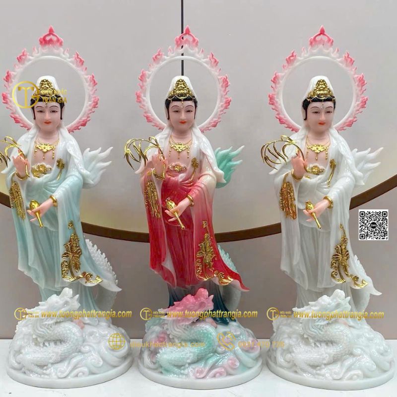 Tượng Quan Âm Cưỡi Rồng