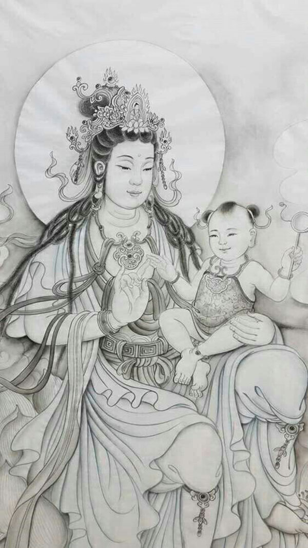 Ý Nghĩa Phật Mẹ Quan Thế Âm Tống Tử