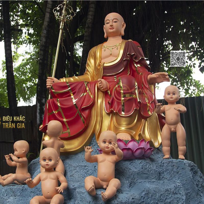 Những lưu ý khi an vị tượng Địa Tạng Vương Bồ Tát ngồi tại gia