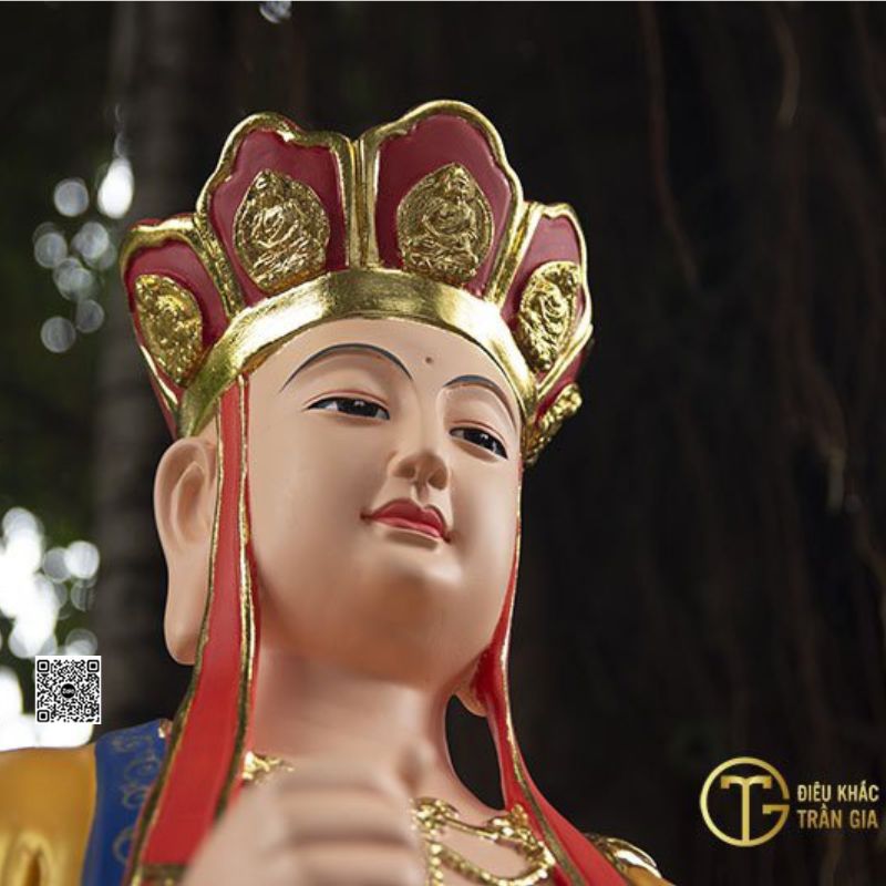 tượng địa tạng vương bồ tát ngồi